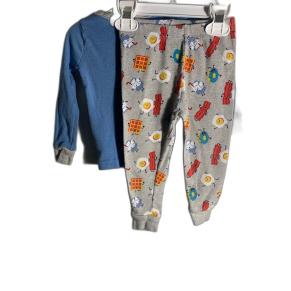 BUNDLE 2 Long Sleeve Pajamas Sets 18M - Picture 2 of 6